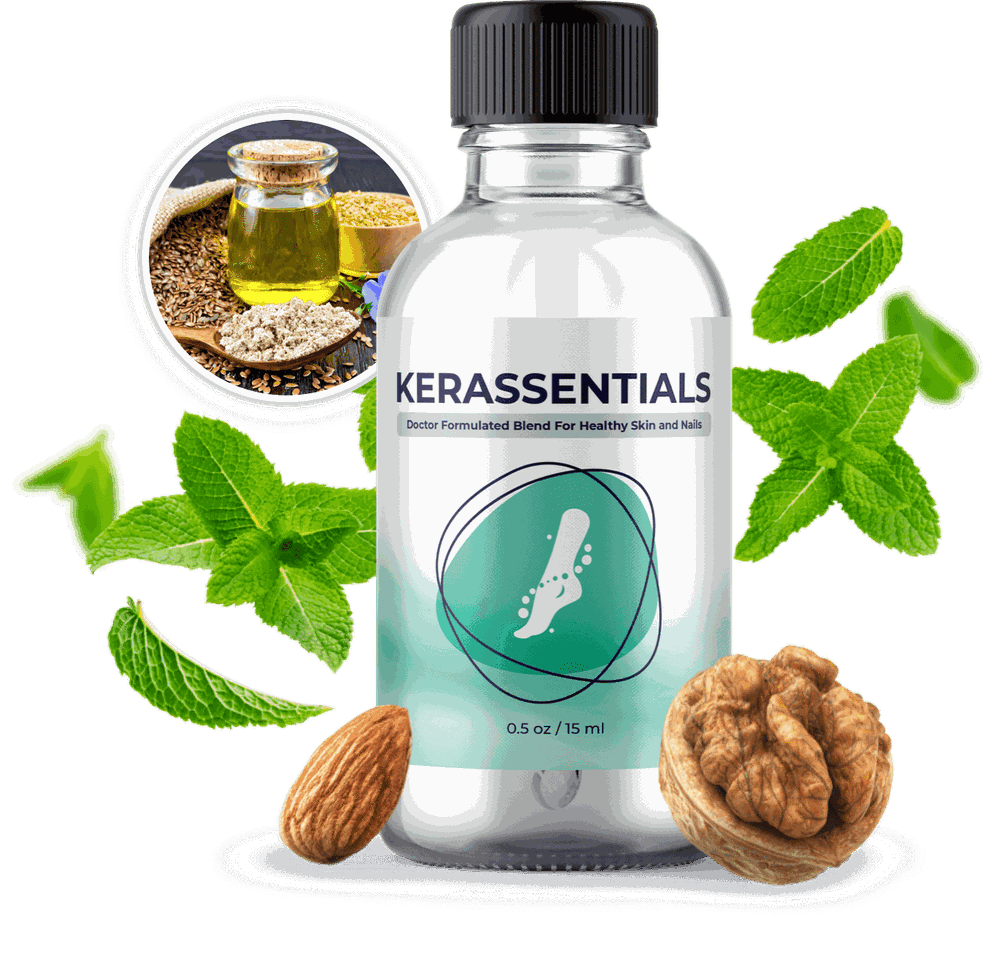 Kerassentials nail and skin oil